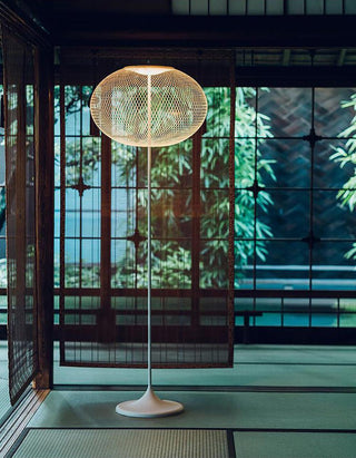 Metallic Meshwork Floor Lamp Arkstarhome