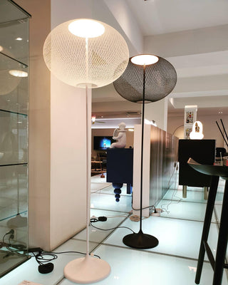 Metallic Meshwork Floor Lamp Arkstarhome
