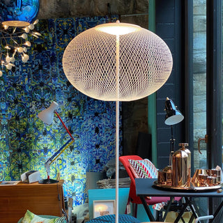 Metallic Meshwork Floor Lamp Arkstarhome