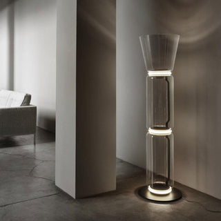 Bamboo Glass Floor Lamp Arkstarhome