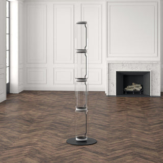 Bamboo Glass Floor Lamp Arkstarhome