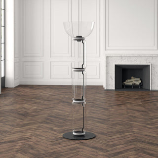 Bamboo Glass Floor Lamp Arkstarhome