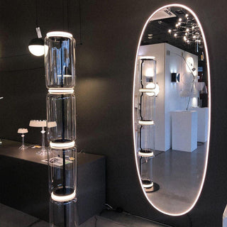 Bamboo Glass Floor Lamp Arkstarhome