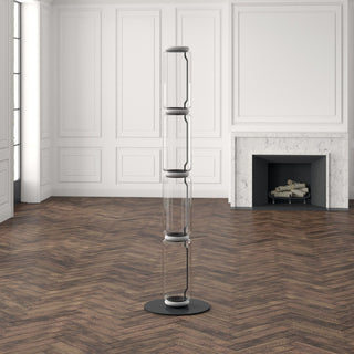 Bamboo Glass Floor Lamp Arkstarhome