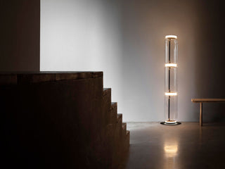 Bamboo Glass Floor Lamp Arkstarhome