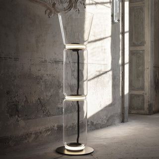 Bamboo Glass Floor Lamp Arkstarhome