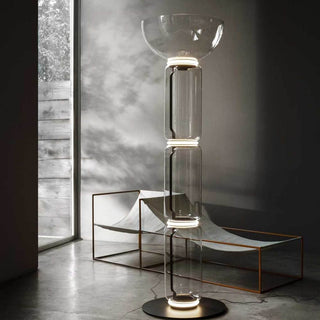 Bamboo Glass Floor Lamp Arkstarhome