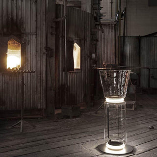 Bamboo Glass Floor Lamp Arkstarhome
