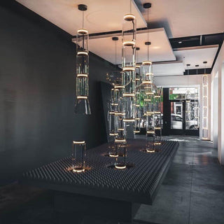 Bamboo Glass Floor Lamp Arkstarhome
