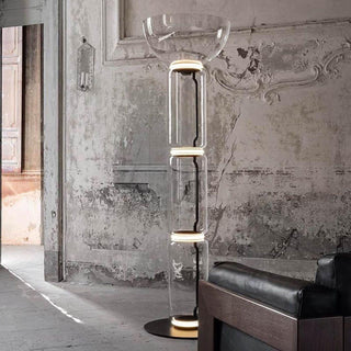 Bamboo Glass Floor Lamp Arkstarhome