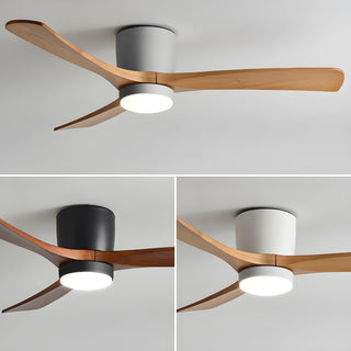 Nordic Wooden 42"/48" Ceiling Fan Light Arkstarhome