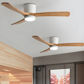 Nordic Wooden 42"/48" Ceiling Fan Light Arkstarhome