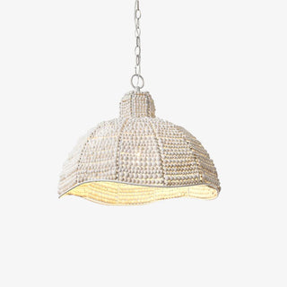 Obispo Wood Beads Pendant Lamp Arkstarhome