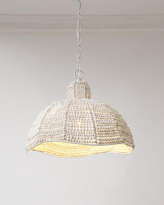 Obispo Wood Beads Pendant Lamp Arkstarhome