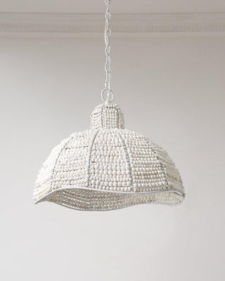 Obispo Wood Beads Pendant Lamp Arkstarhome