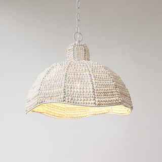 Obispo Wood Beads Pendant Lamp Arkstarhome