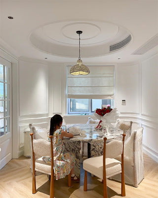 Obispo Wood Beads Pendant Lamp Arkstarhome