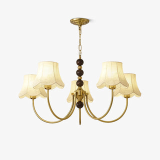 Orchid Fabric Chandelier Arkstarhome