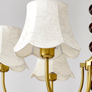 Orchid Fabric Chandelier Arkstarhome