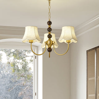 Orchid Fabric Chandelier Arkstarhome