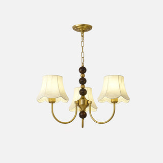 Orchid Fabric Chandelier Arkstarhome