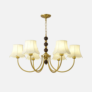 Orchid Fabric Chandelier Arkstarhome