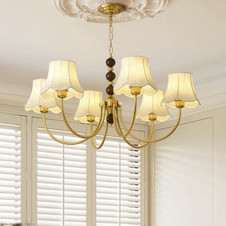 Orchid Fabric Chandelier Arkstarhome