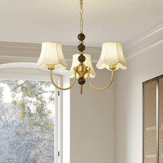 Orchid Fabric Chandelier Arkstarhome