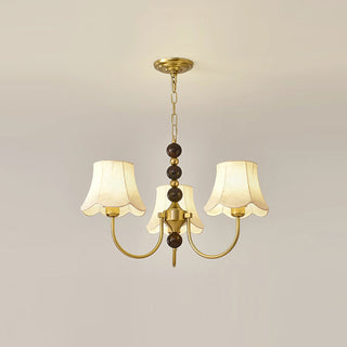 Orchid Fabric Chandelier Arkstarhome