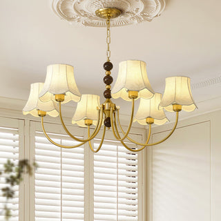 Orchid Fabric Chandelier Arkstarhome