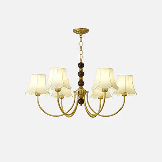 Orchid Fabric Chandelier Arkstarhome