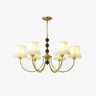 Orchid Fabric Chandelier Arkstarhome