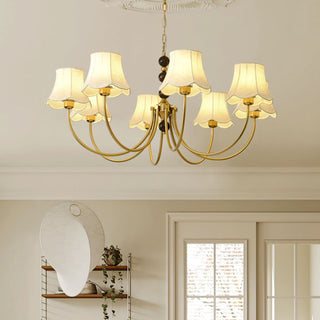 Orchid Fabric Chandelier Arkstarhome