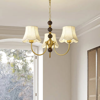 Orchid Fabric Chandelier Arkstarhome
