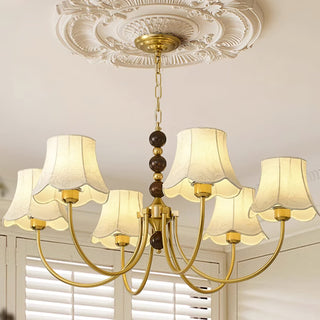 Orchid Fabric Chandelier Arkstarhome