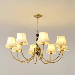 Orchid Fabric Chandelier Arkstarhome