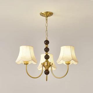 Orchid Fabric Chandelier Arkstarhome