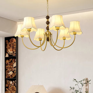 Orchid Fabric Chandelier Arkstarhome