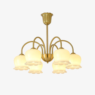 Orchids Brass Chandelier Arkstarhome