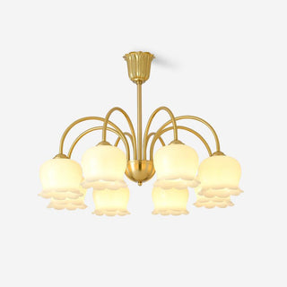 Orchids Brass Chandelier Arkstarhome