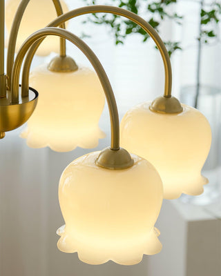 Orchids Brass Chandelier Arkstarhome