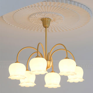 Orchids Brass Chandelier Arkstarhome