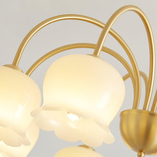 Orchids Brass Chandelier Arkstarhome