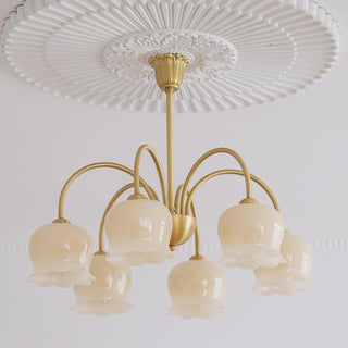 Orchids Brass Chandelier Arkstarhome
