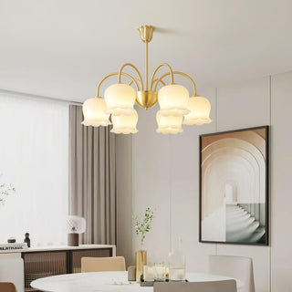 Orchids Brass Chandelier Arkstarhome