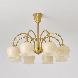 Orchids Brass Chandelier Arkstarhome
