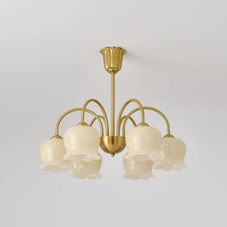 Orchids Brass Chandelier Arkstarhome