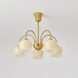 Orchids Brass Chandelier Arkstarhome