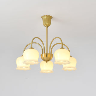 Orchids Brass Chandelier Arkstarhome