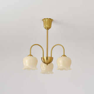 Orchids Brass Chandelier Arkstarhome